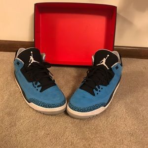 Powder Blue Air Jordan retro 3